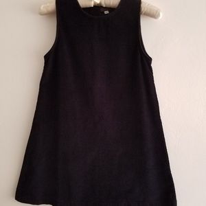 Classic Corduroy Girl Dress dark navy size 10 yrs